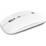 Subblim - Raton Dual Flat - Draadloze Muis - Wit - Oplaadbaar