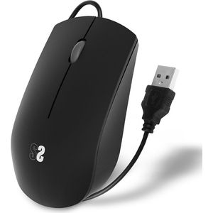 Subblim - SUBMO-B2BS001 - Muis - Zwart - ABS - Optisch