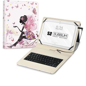 Bluetooth toetsenbord met tablethouder Subblim SUBKT1-USB052 Qwerty Spaans Multicolour Spaans