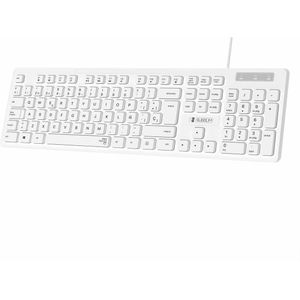Subblim - SUBKBC0SSK51 - Toetsenbord - Wit - USB - Qwerty Spaans