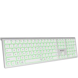 Bluetooth-Toetsenbord Subblim SUBKB-3MIE300 Qwerty Spaans Wit