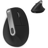 Subblim - Nature Vertical Ergo Dual Battery - Draadloze Ergonomische Muis - Zwart - Kunststof