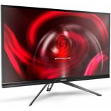 OZONE-gamingmonitor DSP27 IPS -OZDSP27IPS- 27"" monitor ontworpen voor gaming, 2560x1440 2K QHD Full HD-scherm, solide basis, 1 ms, 144 Hz, Freesync, HDR, HDMI, zwart