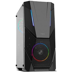 NOX - Infinity Delta - ATX Semi-toren Doos - Zwart - LED RGB