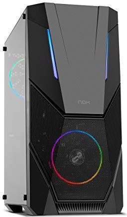 NOX - Infinity Delta - ATX Semi-toren Doos - Zwart - LED RGB