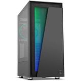 Nox - Hummer Blaster - PC-behuizing - ARGB Lighting - Staal - Glas