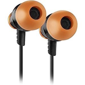 Krom Kinear Hoofdtelefoon Bedraad In Ear Gaming Zwart (Bedraad), Gaming headset, Oranje, Zwart