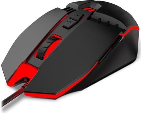 Krom - Kalax - Muis - Zwart - Bedraad - Optisch - 3200 DPI