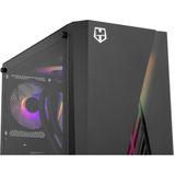 ATX Semi-tower Box Nox Hummer Frost Black ATX
