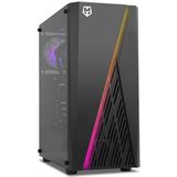 ATX Semi-tower Box Nox Hummer Frost Black ATX