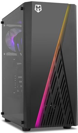 ATX Semi-tower Box Nox Hummer Frost Black ATX