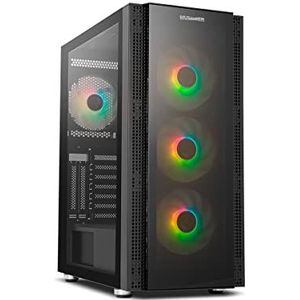 Nox - Hummer Horus - PC Behuizing - Zwart - SPCC Staal en Gehard Glas