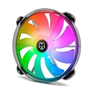 NOX - Hummer X200 - Ventilator - Zwart - 200 mm - ARGB - 9 Bladen