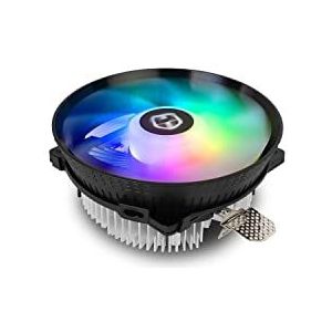 NOX HUMMER H-123 -NXHUMMERH123PRO- CPU ventilator 120mm, PMW functie, 9 bladen, Hydraulische lagers, LED RGB regenboogverlichting, Zwart