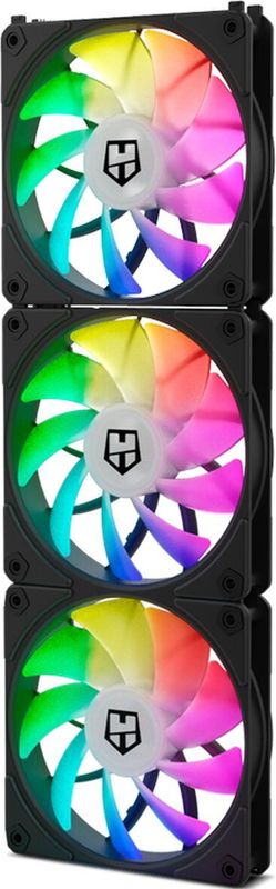 Nox - Hummer Easy Link - Ventilator - Zwart - 3 Eenheden - ARGB LED PWM