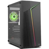 Nox - Infinity Zeta - Pc-behuizing - Zwart - ARGB LED-strip - Mini-tower