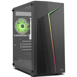 Nox - Infinity Zeta - Pc-behuizing - Zwart - ARGB LED-strip - Mini-tower