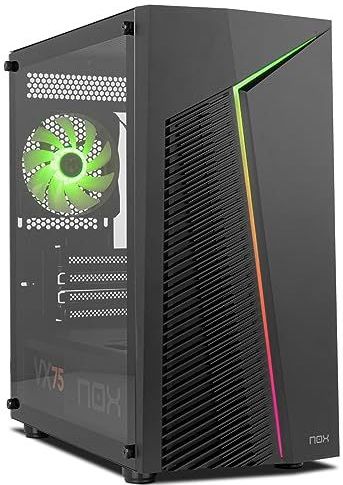 Nox - Infinity Zeta - Pc-behuizing - Zwart - ARGB LED-strip - Mini-tower