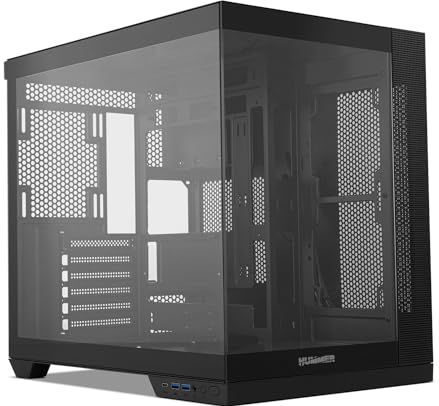 Nox - Hummer Astra Neo - PC Behuizing - Panoramisch Glas - Zwart