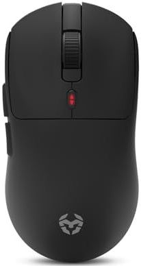 Krom - Klever - Muis - Zwart - Optische Technologie - Draadloos