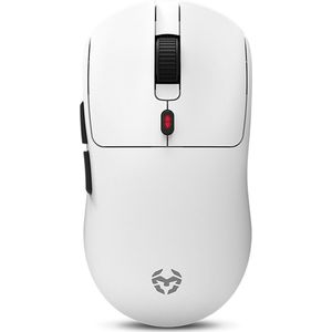 Krom Klever - Gaming Muis - Wit - Bedraad