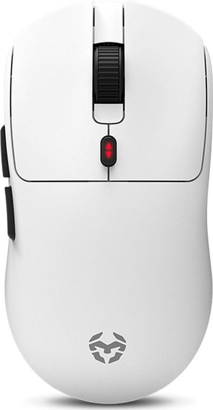 Krom Klever - Gaming Muis - Wit - Bedraad