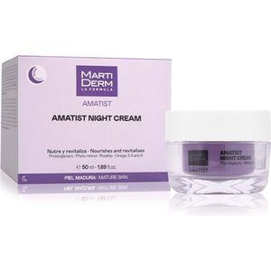 Martiderm - Amatist Night - Gezichtscrème - 50ml - Vochtinbrengend