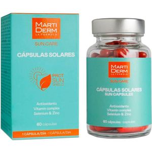 Martiderm - Sun Care Solar Capsules - 60 Stuks - Voedingssupplement - Zonnebrand