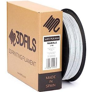 3DFILS EsFil PLA Max filament voor 3D-printers, 1,75 mm, 1 kg, marmer