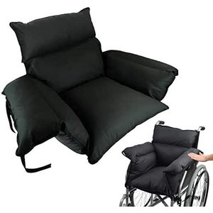 OrtoPrime Anti-drukzweren voor rolstoelen + anti-decubitus kussen voor relaxfauteuils, voorkomt drukzweren en verhoogt het comfort, anti-decubitus kussen comfort