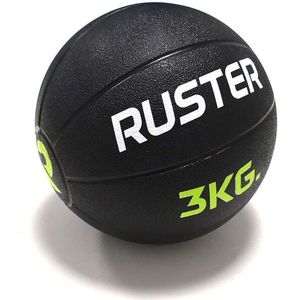 Ruster Zwart Medicine Ball - 3kg