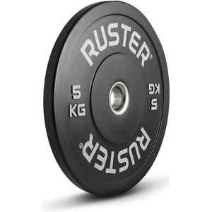 Ruster Bumper Training rubber olympische schijf - 5kg