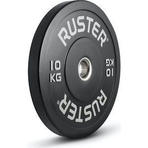 Ruster Bumper Training rubber olympische schijf - 10kg
