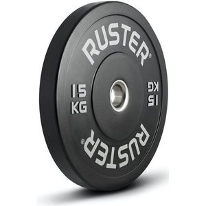 Ruster Bumper Training rubber olympische schijf - 15kg