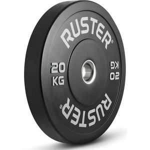 Ruster Bumper Training rubber olympische schijf - 20kg