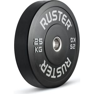 Ruster Bumper Training rubber olympische schijf - 25kg