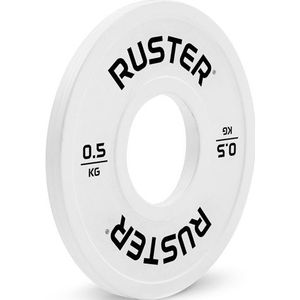 Ruster Fractioneel Olympische Schijven - 0.5kg
