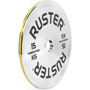 Ruster Powerlifting Verchroomde Olympische Schijven - 15kg