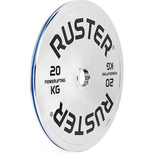 Ruster Powerlifting Verchroomde Olympische Schijven - 20kg