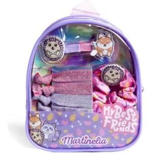 Kinderrugtas met Haaraccessoires Martinelia My Best Friends