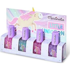 Martinelia - Little Unicorn - Nagellak Set - 4 Stuks - Roze Blauw Paars Fuchsia