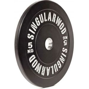 Singular WOD Bumper Training zwart Olympische schijf - 5kg