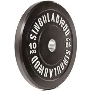 Singular WOD Bumper Training zwart Olympische schijf - 10kg