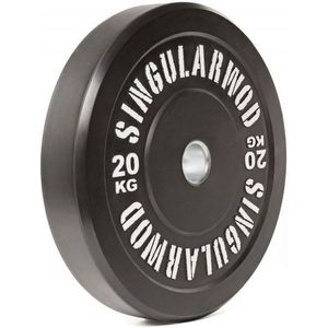 Singular WOD Bumper Training zwart Olympische schijf - 20kg