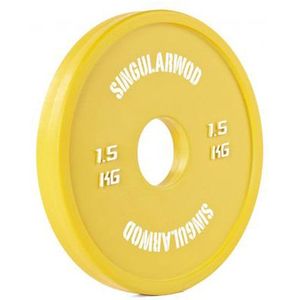 Singular WOD Fractional Training kleur Olympische schijf - 1.5kg