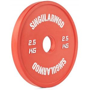 Singular WOD Fractional Training kleur Olympische schijf - 2.5kg