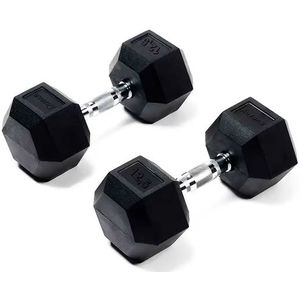 Evergy zeshoekige halters (paar) - 12.5kg