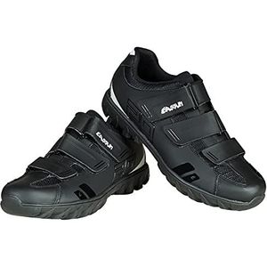 Eassun Verstelbare, antislip MTB-schoenen 020 II met ventilatiesysteem, zwart.