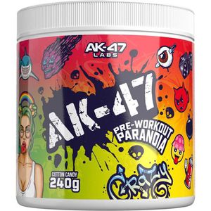 AK-47 - Pre-Workout - 120 servings - Cotton Candy