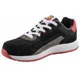 Abarth - 595 Werksneaker - Zwart/Rood - Veiligheidsneus van Glasvezel